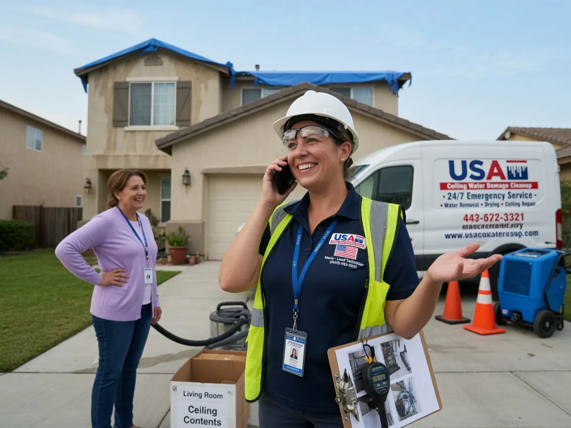 Ceiling Water Damage Restoration Bunker Hill, IL FAQs